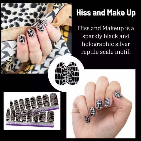 Color Street Nail Strips "Hiss and Make Up"" - Picture 1 of 3